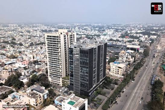 Indore Skye Corporate Park Aerial Cityscape Hero