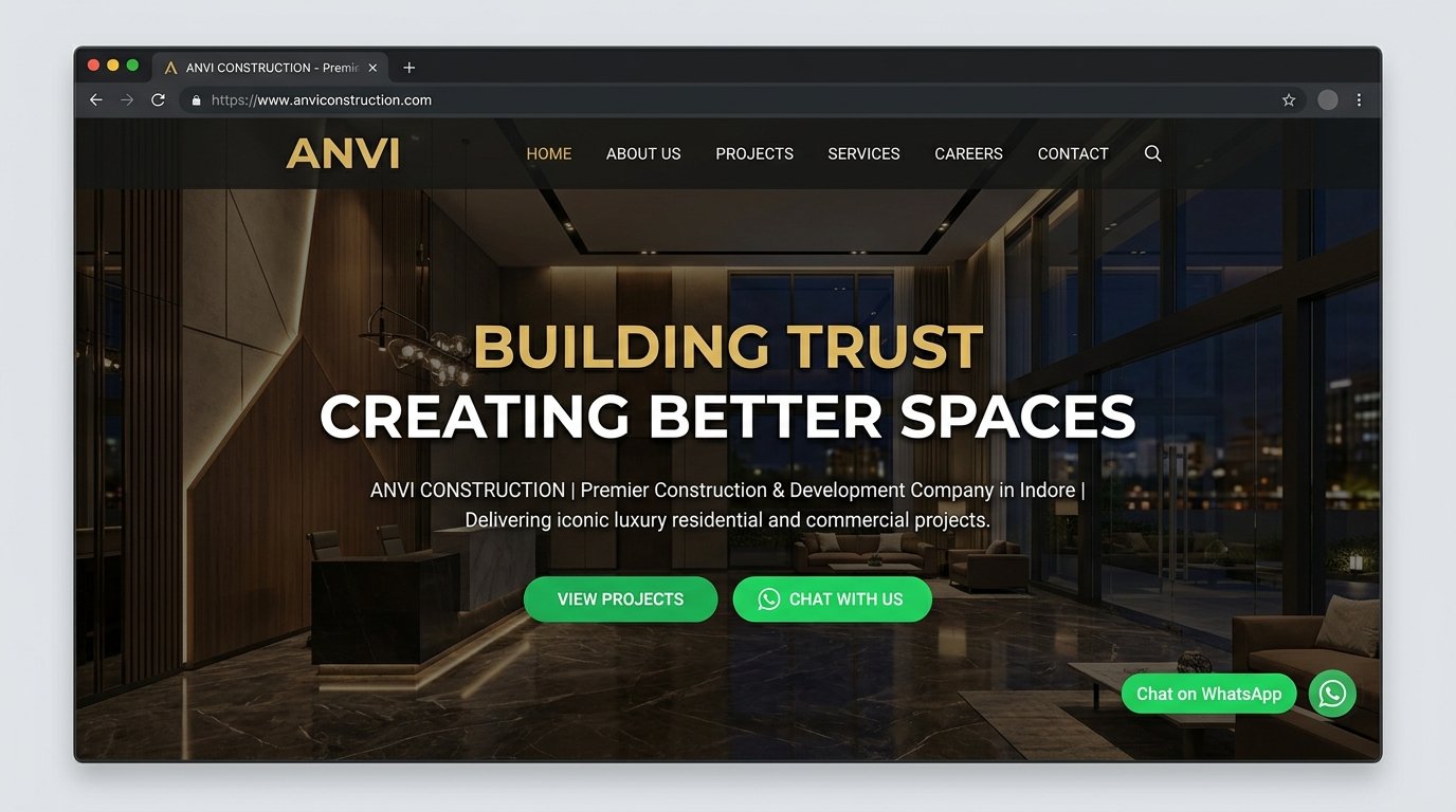 Anvi Construction Portal
